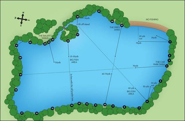 Sandhurst Lake Map