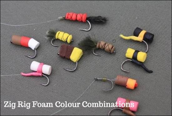 Zig Rig Foam Colours
