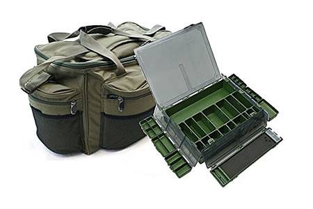 Carp Tackle Luggage (Holdall, Storage Box & Rig Box)