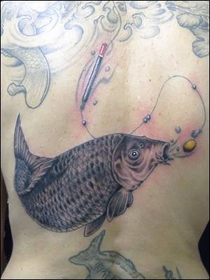 Cool Carp Tattoo