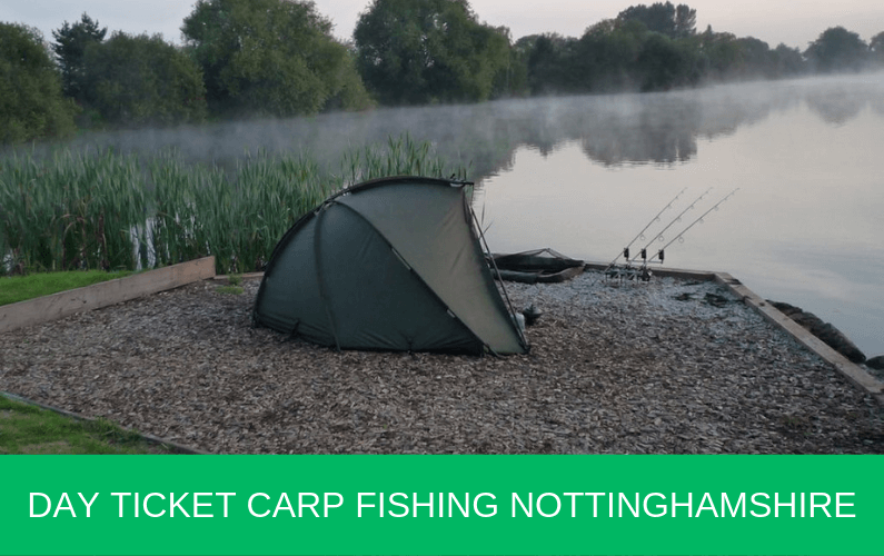 Day Ticket Carp Fishing Nottinghamshire