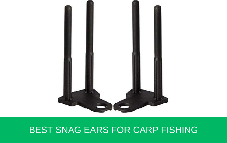 Snag Bars x1 Black Lightweight For Bite Alarms Carp Fishing Snag Ears 