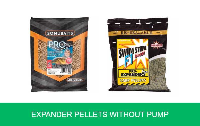Expander pellets without pump